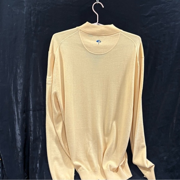 2/$25Arnold Palmer Men's XL Beige Tan Zip Up Sweater Excellent Condition - Picture 6 of 9